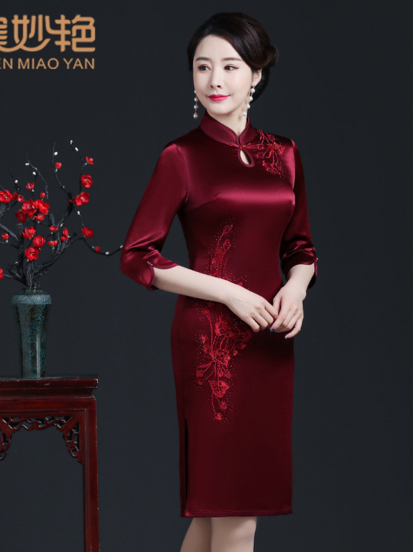 69260宴会婚礼旗袍裙