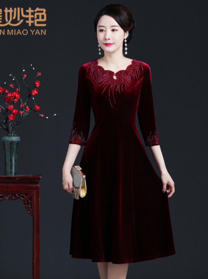 69262宴会婚礼连衣裙