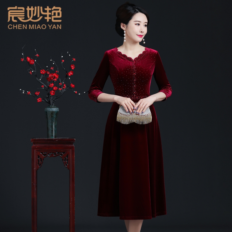 69266喜妈妈秋季连衣裙