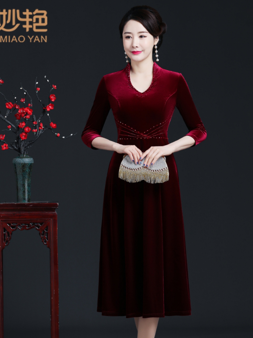 69267喜妈妈秋季连衣裙